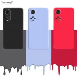 For Honor 50 Case For Huawei Honor 50 X8 Nova 9 SE Cover Coque Original Liquid Silicone Phone Bumper for Honor 50