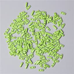 Double Hole Flat Tila Beads 1x5mm Bulk Multicolor Czech Glass Miyuki Seed Beads for Needlework DIY Jewelry Making Accessries