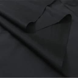 Black Lining Fabric, Thin Polyester Solid Color Black Cloth, Taffeta Lining Fabric By the Meter, Suitable for Bag or Clothing