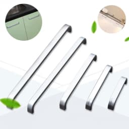 4/6/8/10/12 inches Space Aluminum Handles Kitchen Door Cabinet Straight Handle Pull Knobs Furniture Hardware