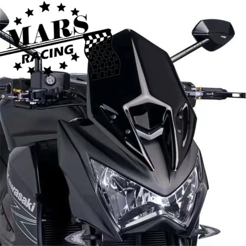 Motorcycler Sport Windshield WindScreen Viser Visor Fit For KAWASAKI Z800 Z-800 2012 2013 2014 2015 2016 z800 Z 800 12-16