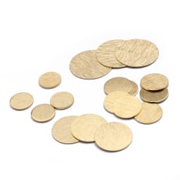 Textured Brass 10 12 15 20 22 25mm Round Disc charms StampingTags Pendant For Handmade Earrings Necklace Jewelry Making Supplies