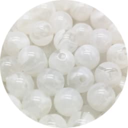 6 8 10 mm Imitation Stone Round Acrylic Beads Clouds Effect Garment Accessory