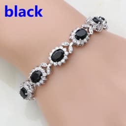 Elegant Shiny Water Drop Zircon Bracelet Fashionable Charm Jewelry Suitable for Daily and Banquet