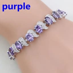 Elegant Shiny Water Drop Zircon Bracelet Fashionable Charm Jewelry Suitable for Daily and Banquet