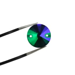 3200 Color AB Sew On Rivoli Rhinestone Round Beads Glass Crystal FlatBack Sewing Stone For Wedding Dress DIY Fix Cloth
