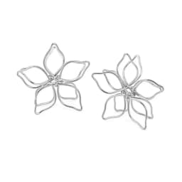 18K Gold Color 3D Wire Flower Charms Pendants High Quality Diy Jewelry Making Necklace Earrings Accessories for Women