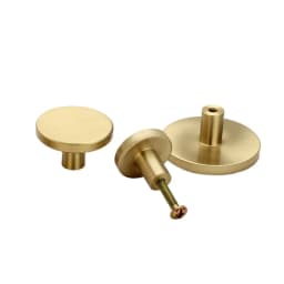 Nordic Style Hexagon Solid Brass Cabinet Knob Cupboard Handle Door Pull Handles SimpleLife Brass Color Entryway Clothes Hook