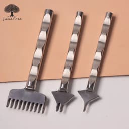 3/4/5/6mm Polised Anti Slip and Anti Rust Leather Craft Punching Hole Tool Leather Stitching Sewing Punches Stitching Punch