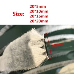 5meters Self-adhesive Sealing Wind-proof Brush Strip For Home Door Window Sound Insulation Strip Gasket widen 20mm Brush Strip