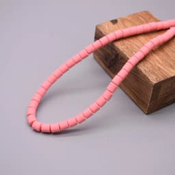Color Barrel Beads DIY Jewelry Findings Polymer Clay Beads Tube Spacer Beads For Jewelry Making DIY Handmade Bracelet Accessory