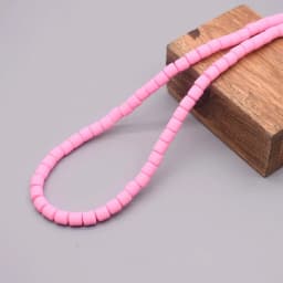 Color Barrel Beads DIY Jewelry Findings Polymer Clay Beads Tube Spacer Beads For Jewelry Making DIY Handmade Bracelet Accessory