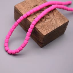 Color Barrel Beads DIY Jewelry Findings Polymer Clay Beads Tube Spacer Beads For Jewelry Making DIY Handmade Bracelet Accessory