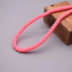 Color Barrel Beads DIY Jewelry Findings Polymer Clay Beads Tube Spacer Beads For Jewelry Making DIY Handmade Bracelet Accessory