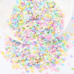 3mm 4mm 5mm 6mm Sequins Flat Round Paillettes AB Plated Color Sequin For DIY Wedding Craft Women Garments Sewing Accessories