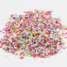 3mm 4mm 5mm 6mm Sequins Flat Round Paillettes AB Plated Color Sequin For DIY Wedding Craft Women Garments Sewing Accessories