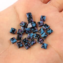 5*5*2mm Natural Stone Two Hole Paint Hematite Stone Mineral Loose Spacer Beads For Jewelry Making Diy Earrings Bracelet Necklace