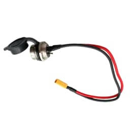Scooter Charging Port Cable for Speedual Grace Series VSETT 8 8+ 9 9+ 10+ ZERO 8 9 10 8X 10X 11X Electric Scooter Charge Plug