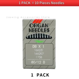 10 PCS DBX1 ORGAN Sewing Machine Needles For Industrial Lockstitch Japan Sewing Accessories DB*1 16x231 Knitting JUKI BROTHER