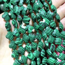 Faceted Natural Clover Tiger Eye Agates Chalcedony Quartz Stone Spacer Loose Beads Pendants Handmade For Charm Jewelry Making