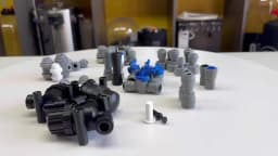 KegLand 6.35/8mm Ball Valve Push in Fittings Plastic Quick Conector Beer Hose Tube Joints