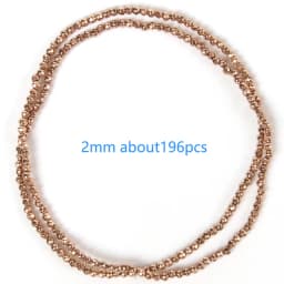 Color Retention Rose Gold Plated Hematite Beads Natural Rondelle Beads For Jewelry Making DIY Charms Bracelet Accessories 15''