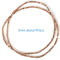 Color Retention Rose Gold Plated Hematite Beads Natural Rondelle Beads For Jewelry Making DIY Charms Bracelet Accessories 15''