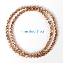 Color Retention Rose Gold Plated Hematite Beads Natural Rondelle Beads For Jewelry Making DIY Charms Bracelet Accessories 15''