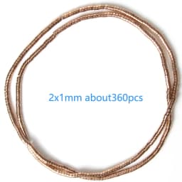 Color Retention Rose Gold Plated Hematite Beads Natural Rondelle Beads For Jewelry Making DIY Charms Bracelet Accessories 15''