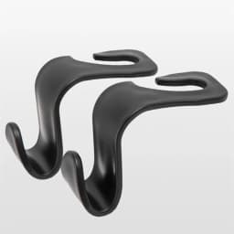 2Pcs Multi-functional Auto Seat Headrest Hanger Bag Hook Holder, For Bag Purse Cloth Grocery Storage,Car Interior Accessories