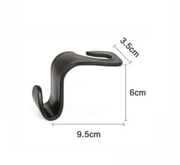 2Pcs Multi-functional Auto Seat Headrest Hanger Bag Hook Holder, For Bag Purse Cloth Grocery Storage,Car Interior Accessories