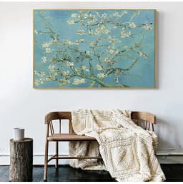 Print Poster Picture Wall House Decoration Murals Van Gogh Oil Painting Works Sunflower Apricot Abstract A4 A3 A2 Canvas Art