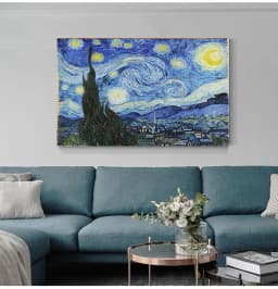 Print Poster Picture Wall House Decoration Murals Van Gogh Oil Painting Works Sunflower Apricot Abstract A4 A3 A2 Canvas Art