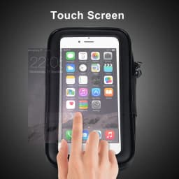 Waterproof Bicycle Phone Holder Case Bike Motorcycle Handlebar Cellphone Mount Bag GPS Mobile Phone Stand Bracket Cover