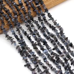 40cm Natural Blue Turquoises Stone Irregular Chips Gravel Loose Beads for Women Bracelet Jewelry Accessories Size 3x5-4x6mm