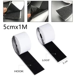 2pcs Guitar Effects Pedal Board Mounting Tape Hook And Loop Pedalboard 5cmx1M Strong Adhesive Electric Guitar Accessories