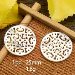 Real Shell Charm Mother of Pearl Tree Flower of Life Water Drop Hamsa Fatima Hand Triskele Pendant Necklace DIY Jewelry Making