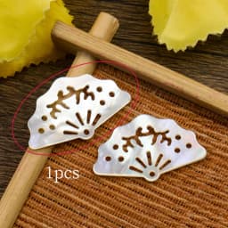 Real Shell Charm Mother of Pearl Tree Flower of Life Water Drop Hamsa Fatima Hand Triskele Pendant Necklace DIY Jewelry Making
