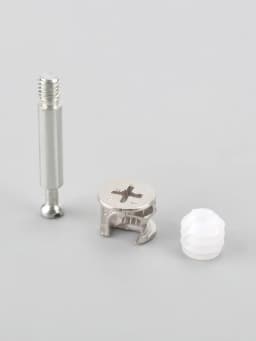 20pcs Thickening 3 In1 Furniture Connecting Hardware Set Cam Screw Eccentric Wheel Nut Cam Lock Nut for Wardrobe Splicing Cabine