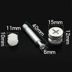 20pcs Thickening 3 In1 Furniture Connecting Hardware Set Cam Screw Eccentric Wheel Nut Cam Lock Nut for Wardrobe Splicing Cabine