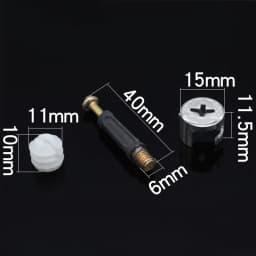 20pcs Thickening 3 In1 Furniture Connecting Hardware Set Cam Screw Eccentric Wheel Nut Cam Lock Nut for Wardrobe Splicing Cabine