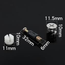 20pcs Thickening 3 In1 Furniture Connecting Hardware Set Cam Screw Eccentric Wheel Nut Cam Lock Nut for Wardrobe Splicing Cabine