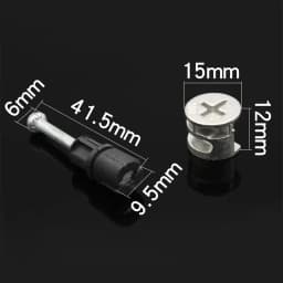 20pcs Thickening 3 In1 Furniture Connecting Hardware Set Cam Screw Eccentric Wheel Nut Cam Lock Nut for Wardrobe Splicing Cabine