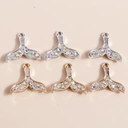 Leslie 10pcs 16*22mm Gold Silver Color Mum Son Crystal Cat Moon Charms for Necklaces Earrings Jewelry Making Accessories