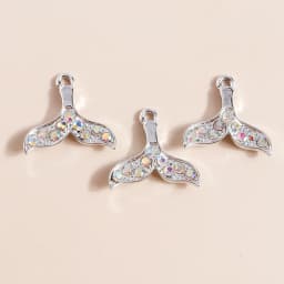 Leslie 10pcs 16*22mm Gold Silver Color Mum Son Crystal Cat Moon Charms for Necklaces Earrings Jewelry Making Accessories