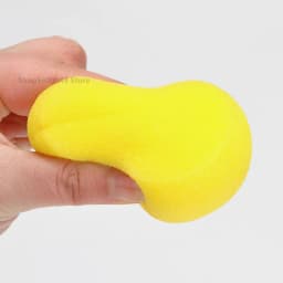 5 Pieces/set Round Sponge Soft Water-absorbent Pottery Sculpture Modeling Moisturizing Sponge Coloring Clean Pottery Tools