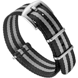 HEMSUT Watch Band Nylon One Piece Replace Seatbelt Wrist Straps For Man Or Women 18mm 20mm 22mm 24mm