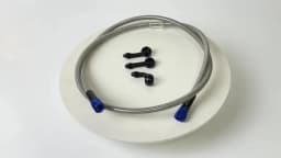 Braided Brake Hose Motorcycle AN3 Hydraulic Clutch Tube Master Cylinder Brake Oil DOT Pipe Reinforced ATV Dirt Pit Racing Bike
