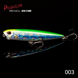 Hunthouse REALIS PENCIL 65/100mm 5.5/14.5g Topwater Fishing Lure Stickbait Top water Swim Crankbait Pesca Artificial Fish Bait