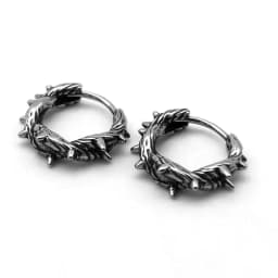 Fashion Personality Gothic Dark Night Bat Zircon Earrings Men and Women Punk Rock Hip Hop Jewelry
